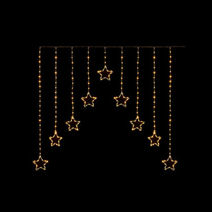 Premier 1.2m x 1.2m Warm White LED Star Curtain Light