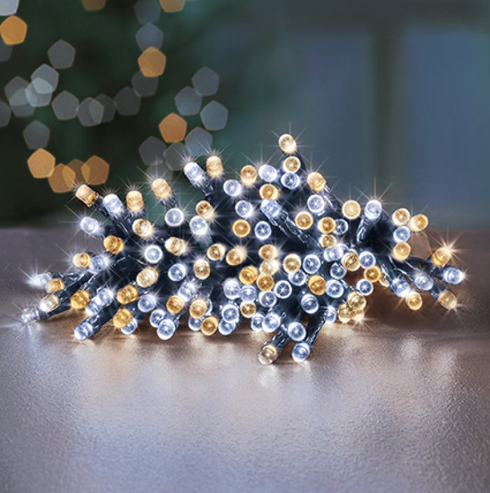 Premier Battery Operated Christmas Lights – Warm White/Cool White LED String Lights