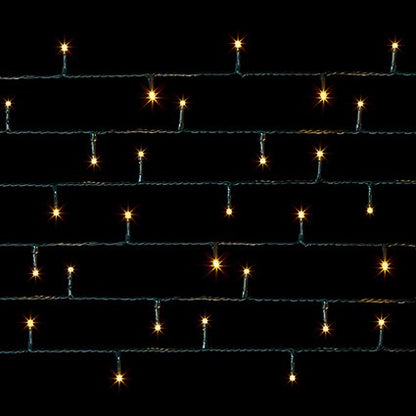 Premier Plug In Christmas Lights (Mains Powered) – Warm White LED String Lights