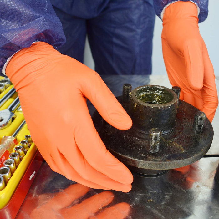 Proval Nitrile Orange PF Nitrile Disposable Glove