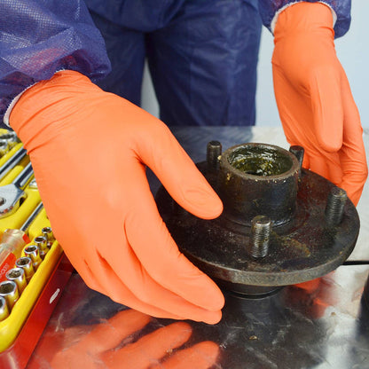 Proval Nitrile Orange PF Nitrile Disposable Glove