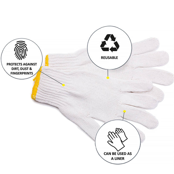 Proval Poly C Poly Cotton Glove