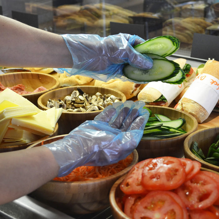 Proval Poly Gloves Polyethylene Disposable Glove