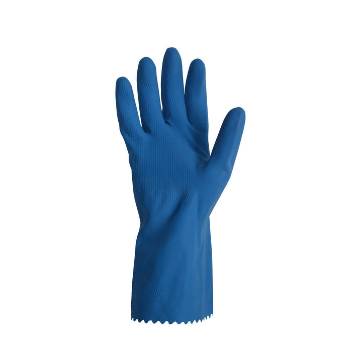 Proval Thrifty Blues Silver Lined Rubber Glove