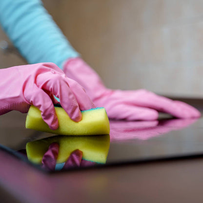 Proval Tuff Pinks Silverlined Rubber Glove