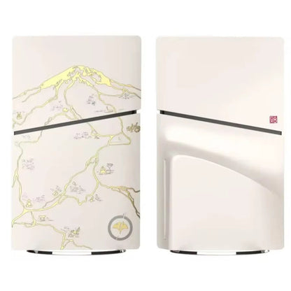 PS5 Slim Disc Edition Faceplate -  Ghost of Yotei Edition