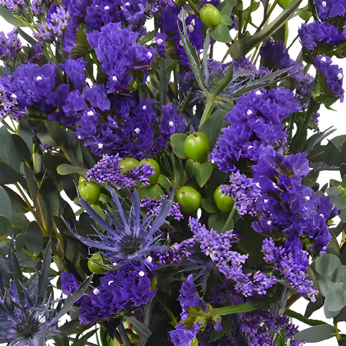 Purple Sage Flower Centerpieces