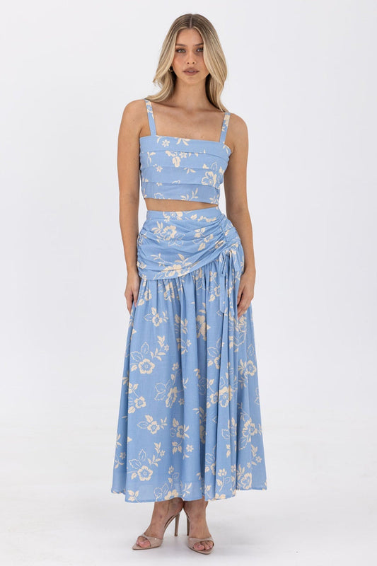 Ralene Set - Blue Flower - SHOPJAUS - JAUS
