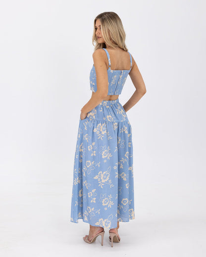 Ralene Set - Blue Flower - SHOPJAUS - JAUS