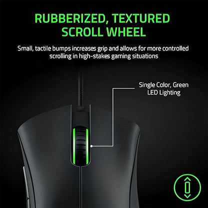 Razer DeathAdder  Essential Wired Gaming Mouse - White