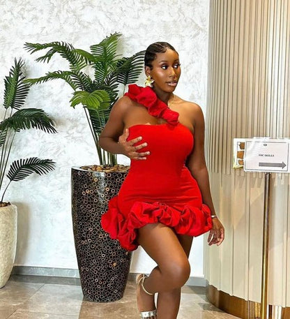 Red Short Prom Dresses, Short Formal Homecoming Dresses