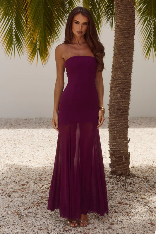 Remi Maxi Dress - Plum