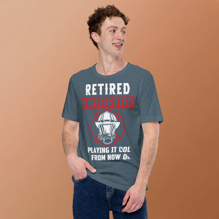 Funny retirement shirt for firefighter gift idea