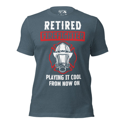 Retirement party gift shirt for firefighter celebrating service