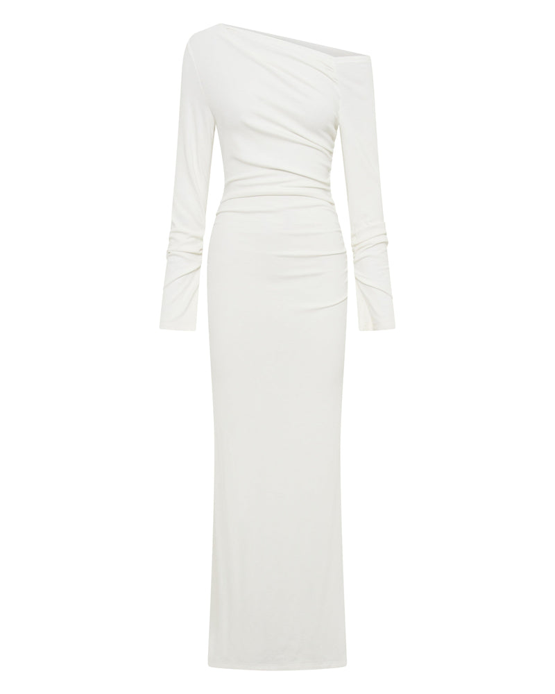 Reyna Maxi Dress - White - SHOPJAUS - JAUS