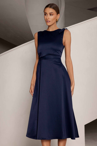 Ronan Dress - Midnight Blue - SHOPJAUS - JAUS