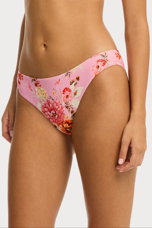 Rosewood Cheeky Bikini Bottom in Pink