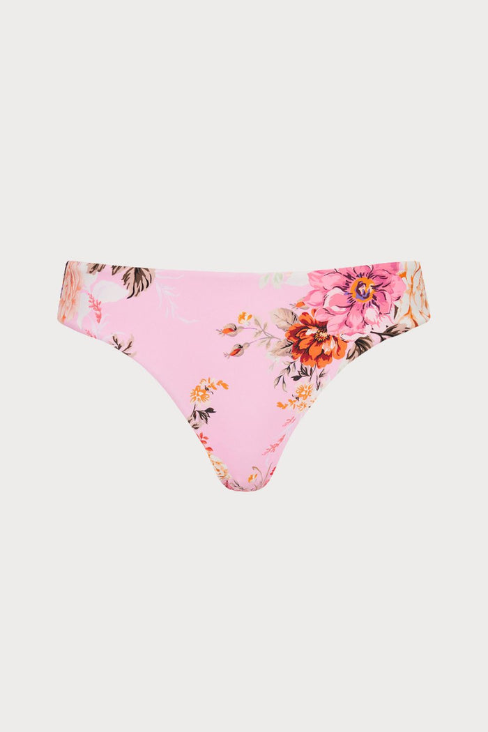 Rosewood Cheeky Bikini Bottom in Pink