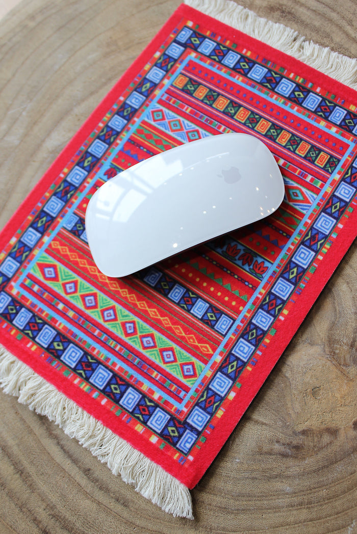 Rug Mouse Pad Navo Red