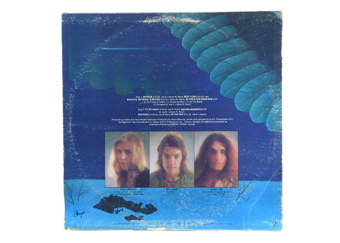 Rush  -  Fly By Night Vinyl Album Mercury Records 1975