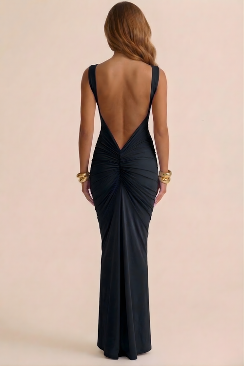Sabia Dress - Black (PREORDER)