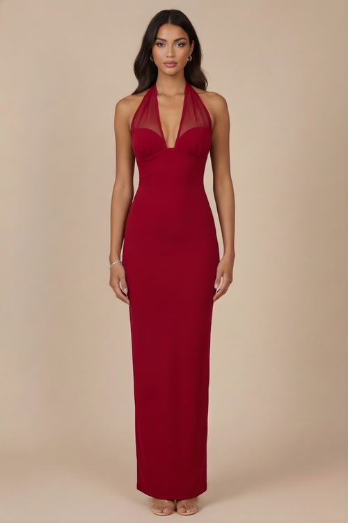 Sable Gown - Crimson
