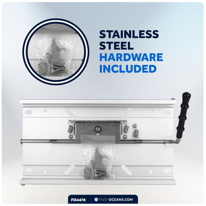 Seat Slide with Locking Mechanism, Aluminum - FO4478 - Five Oceans