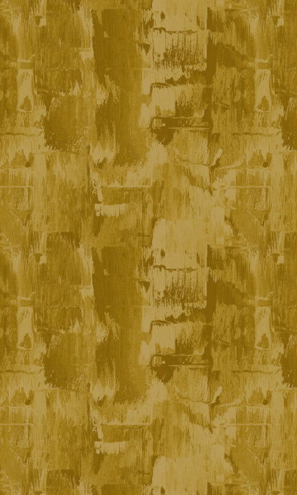 Room Darkening Striped Home Textile Fabric Material By the Metre (Yellow/ Brown/ Green)