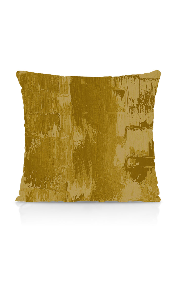 Room Darkening Striped Fabric Material By the Metre (Yellow/ Brown/ Green)