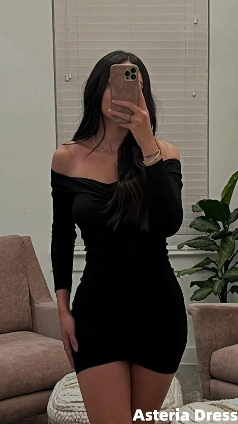 Sexy Black Off The Shoulder Bodycon Homecoming Dresses