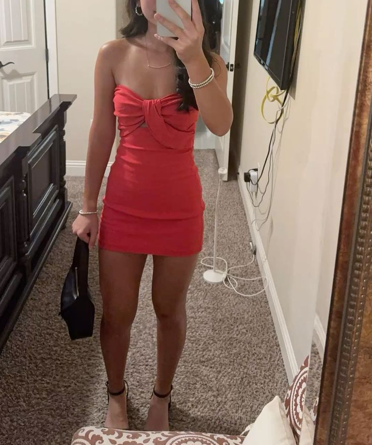 Sexy simple short evening dress short homecoming gowns