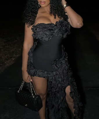 Sexy Strapless Bodycon Short Prom Dresses, Black Homecoming Dresses