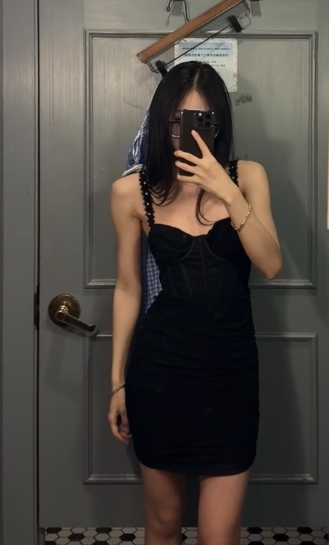 Sexy Tight Hoco Dresses Black Short Prom Dresses Spaghetti Straps Birthday Dresses