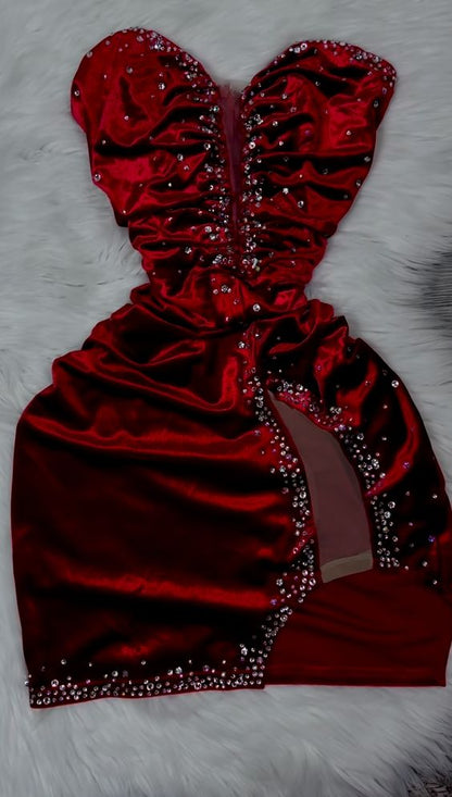 Short Prom Dresses Red Mini Homecoming Dresses Short Graduation Dresses