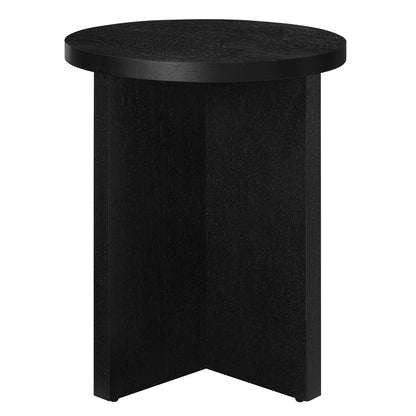 SILAS ROUND WOOD SIDE TABLE | LIVING ROOM