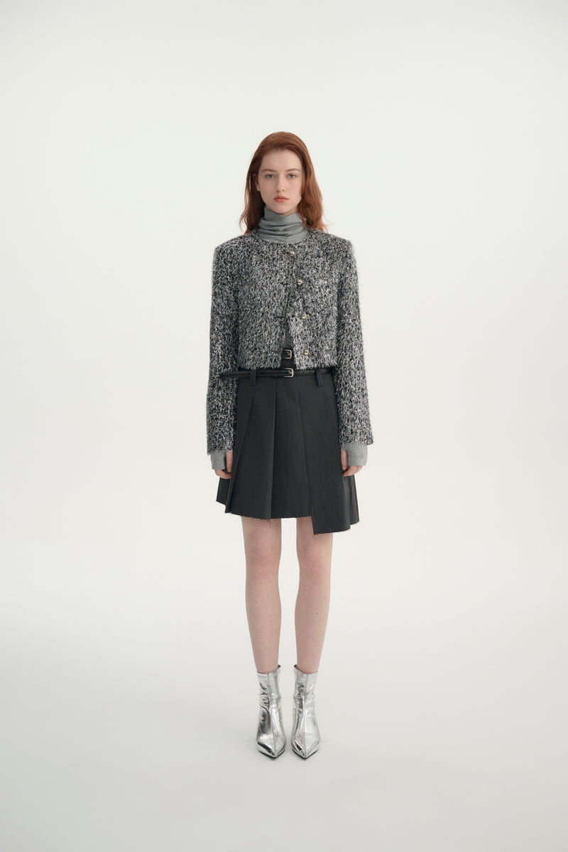 Silver tinsel jacket