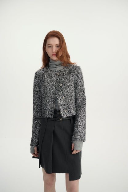 Silver tinsel jacket