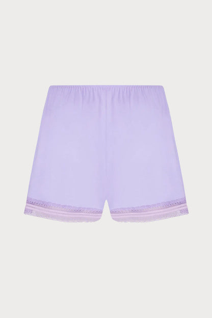 Simply Graphic Shorts in Lilac, Size L (UK 14)