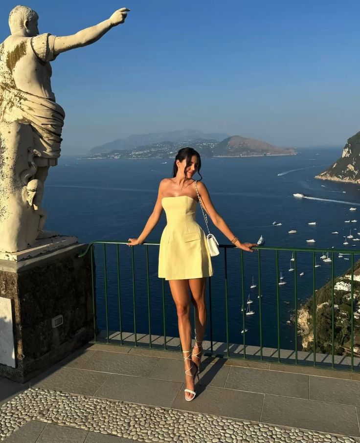 Sleeveless Yellow Satin A-Line Mini Homecoming Dress