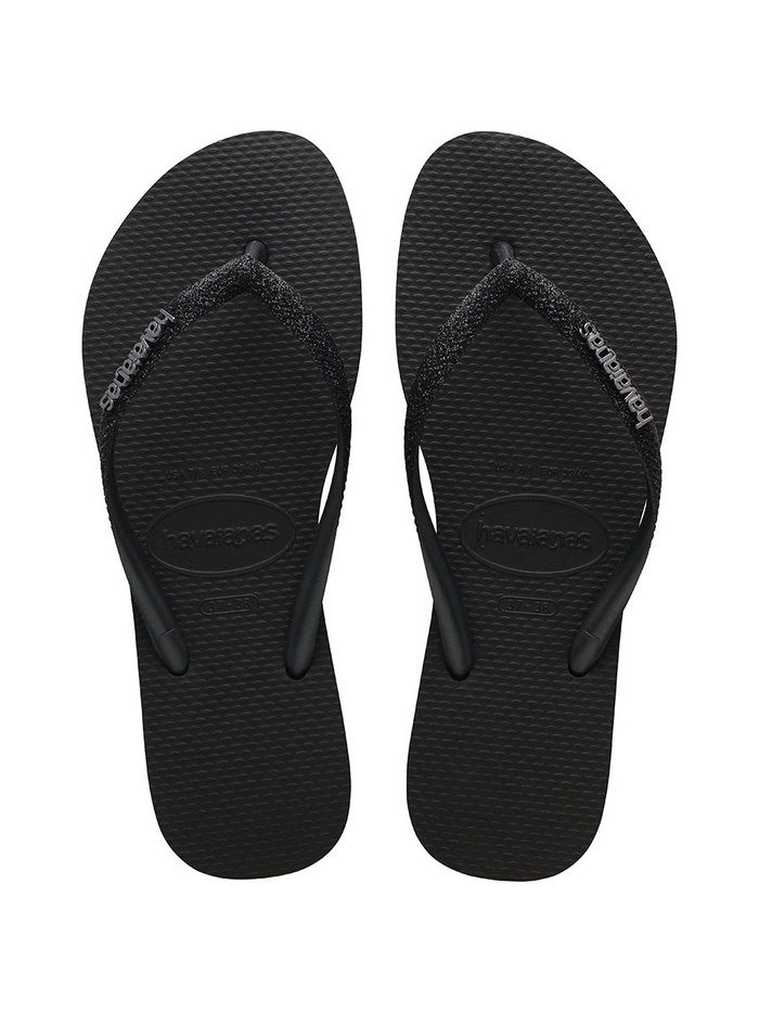 כפכפי הוואינס SLIM FLIP FLOP נשים - שחור