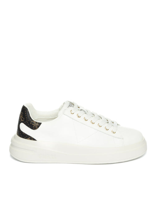 GUESS Sneaker elbina bianco FLJELB FAL12 ELBINA-WHBRO