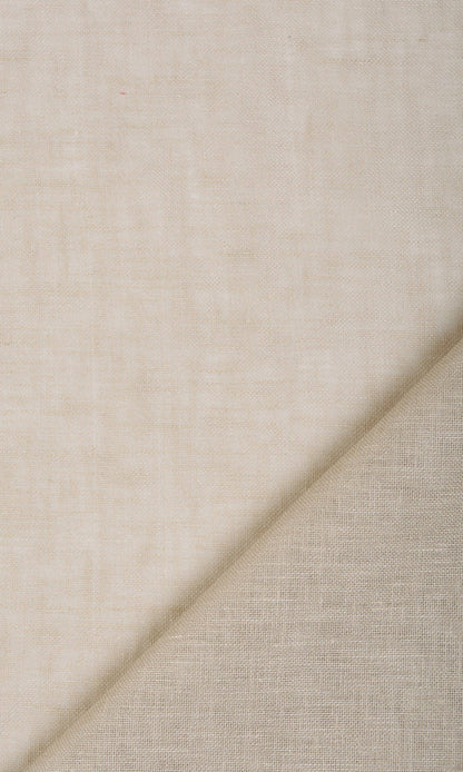 Linen Blend Sheer Curtains (Beige) Extra Long Short Wide