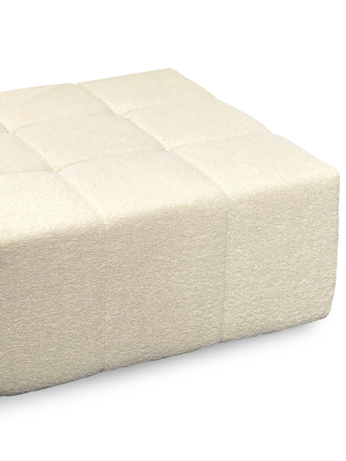 SOFT Self-Expanding Velvet Ottoman