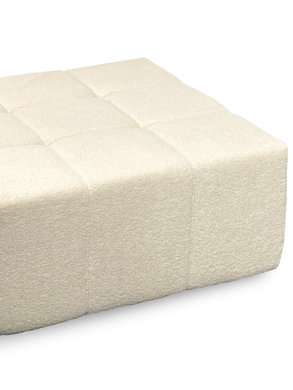SOFT Self-Expanding Velvet Ottoman