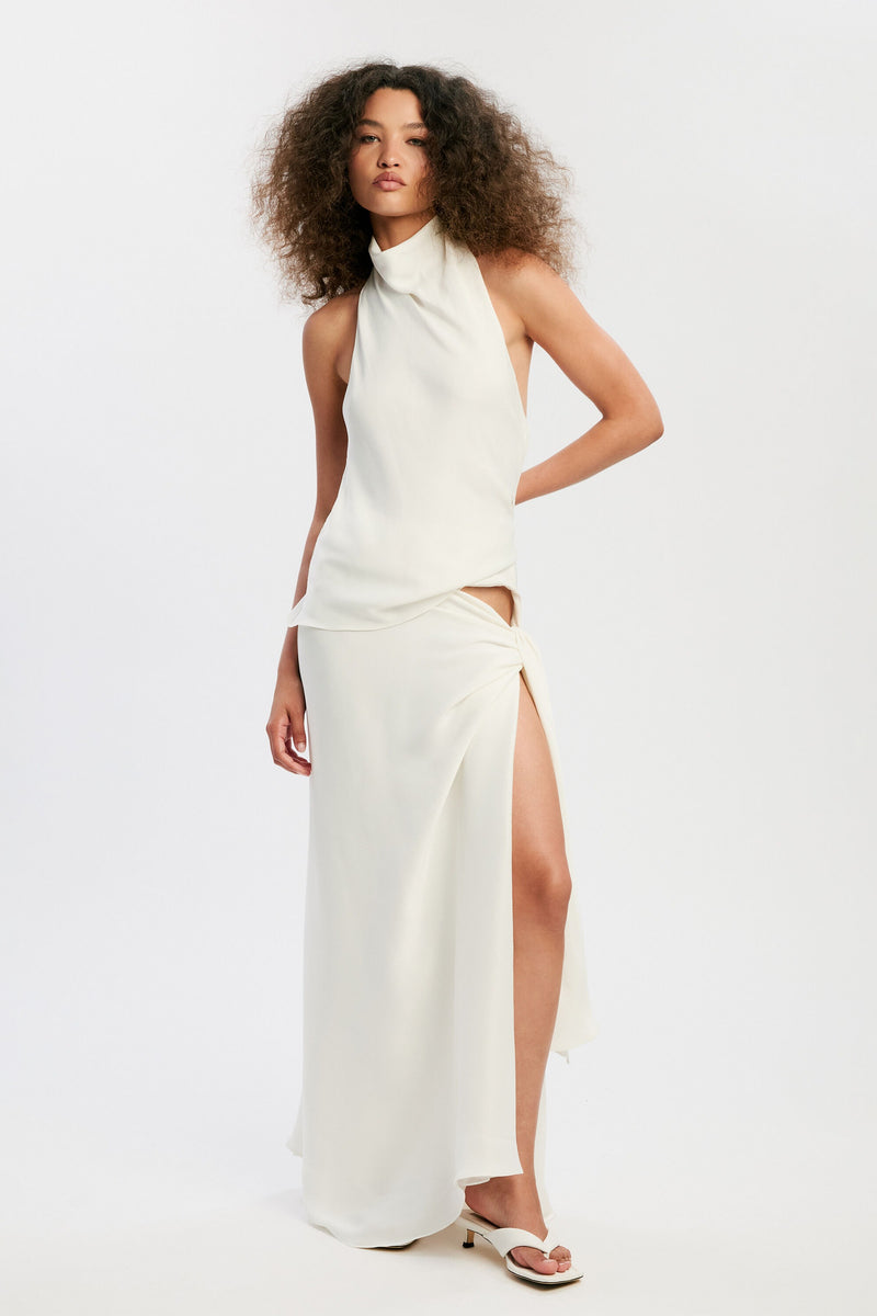Solene Top - Orchid White
