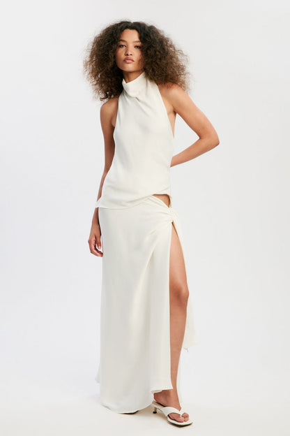 Solene Top - Orchid White