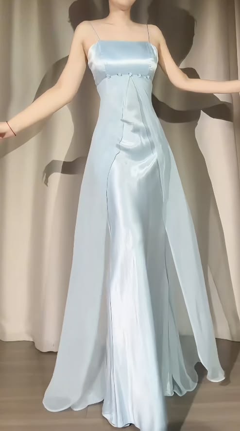 Spaghetti Straps Light Pink Sheath Long Party Dresses,AST2319