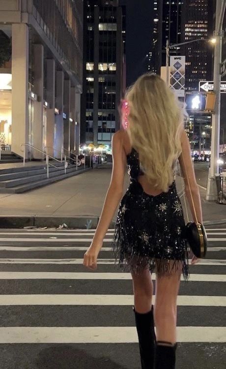 Sparkling Tassel Square Neck Star Sequin Open Back Homecoming Dress