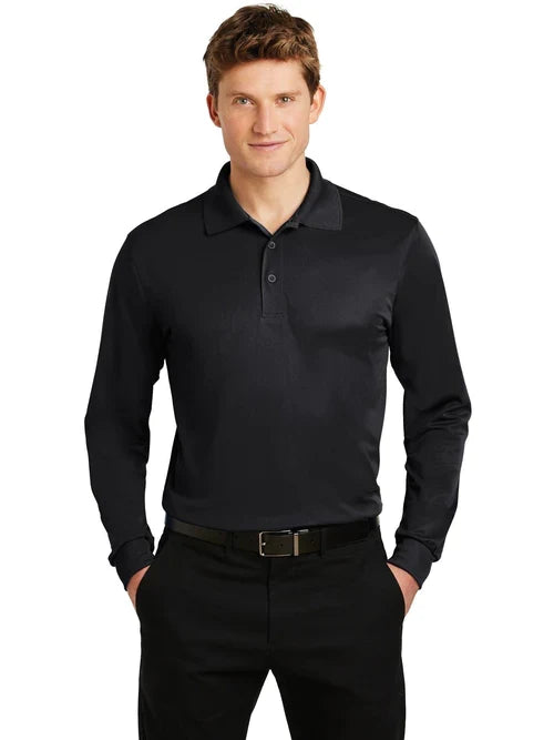 Sport-Tek Long Sleeve Micropique Sport-Wick Polo