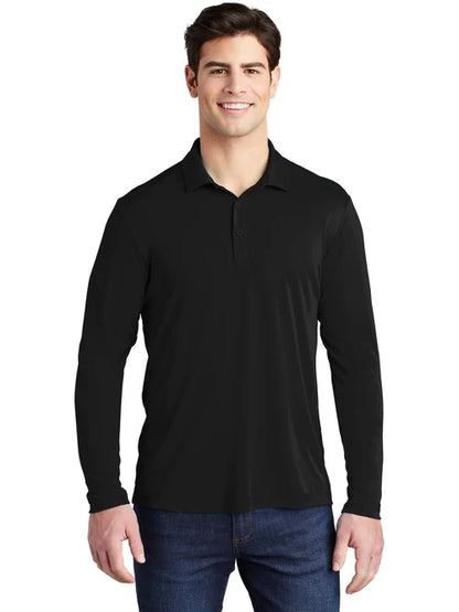 Sport-Tek Posi-UV Pro Long Sleeve Polo
